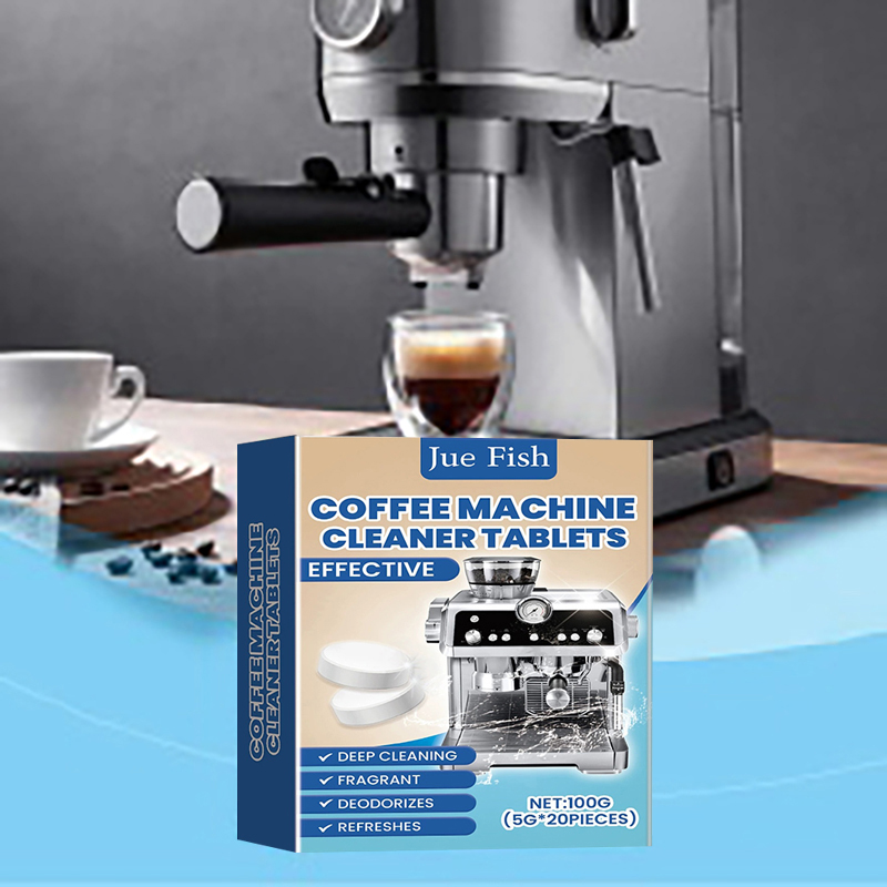 Backflush Tablet Cleaner - เม็ดทำความสะอาดเครื่องชงกาแฟเอสเพรสโซ 20 ชิ้น - ขจัดตะกรัน-น้ำยาทำความสะอาดน้ำมันหลังการล้าง น้ำยาทำความสะอาด