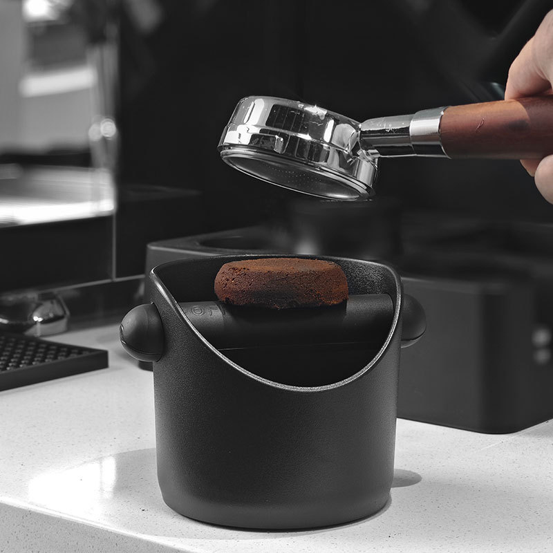 Coffee Equipment Tools - กล่องทิ้งกากกาแฟ กล่องใส่กากเอสเพรสโซ่ ป้องกันการลื่น อุปกรณ์บาริสต้า อุปกรณ์บดกาแฟสำหรับร้านกาแฟ