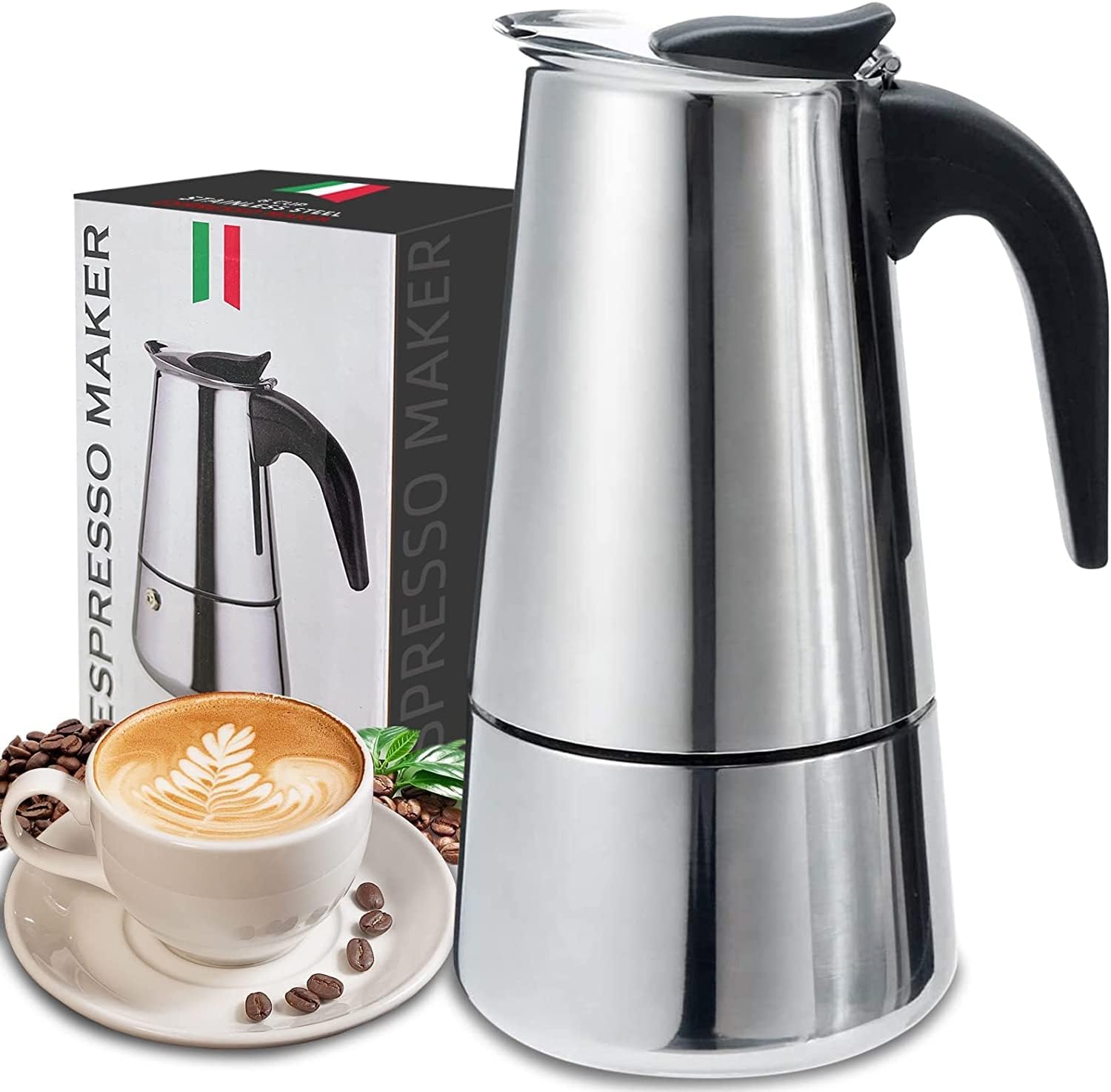 Coffee Equipment Tools - เครื่องชงกาแฟโมคา4/6/9ถ้วย, เครื่องชงกาแฟเอสเปรสโซเครื่องชงกาแฟลาเต้เครื่องชงกาแฟโมคา