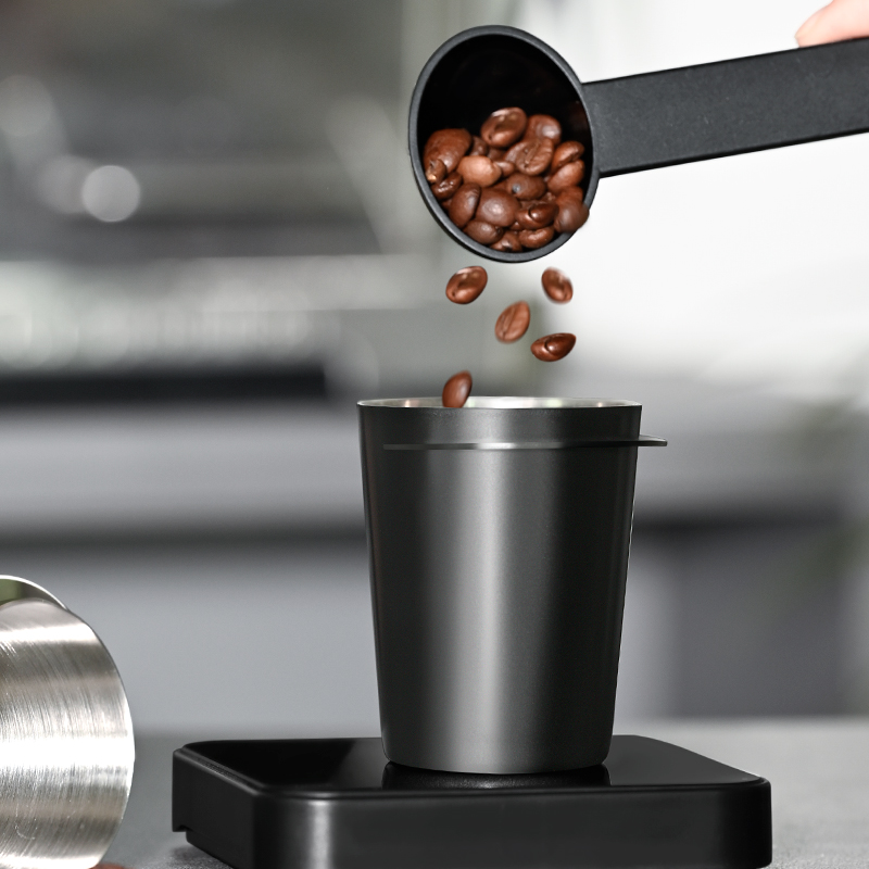 Coffee Equipment Tools - ถ้วยตวงกาแฟ 51/58 มม. ถ้วยตวงเมล็ดกาแฟ สแตนเลส 304