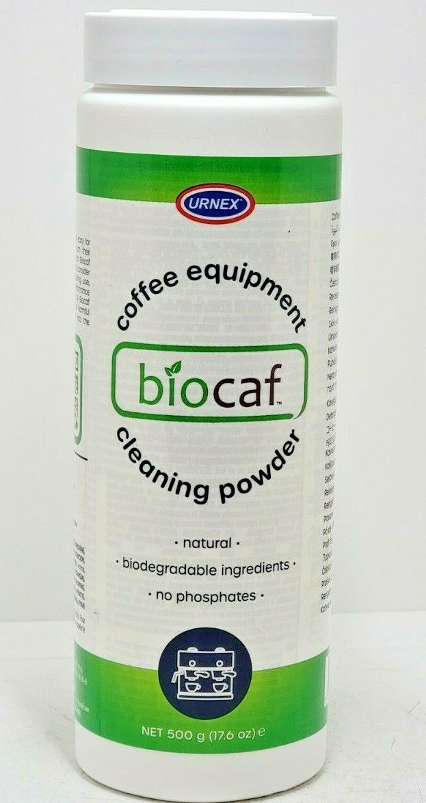 Coffee Equipment Cleaning Powder - ยูร์เน็กซ์ ไบโอคาฟ ผงทำความสะอาดอุปกรณ์กาแฟ 17.6 ออนซ์