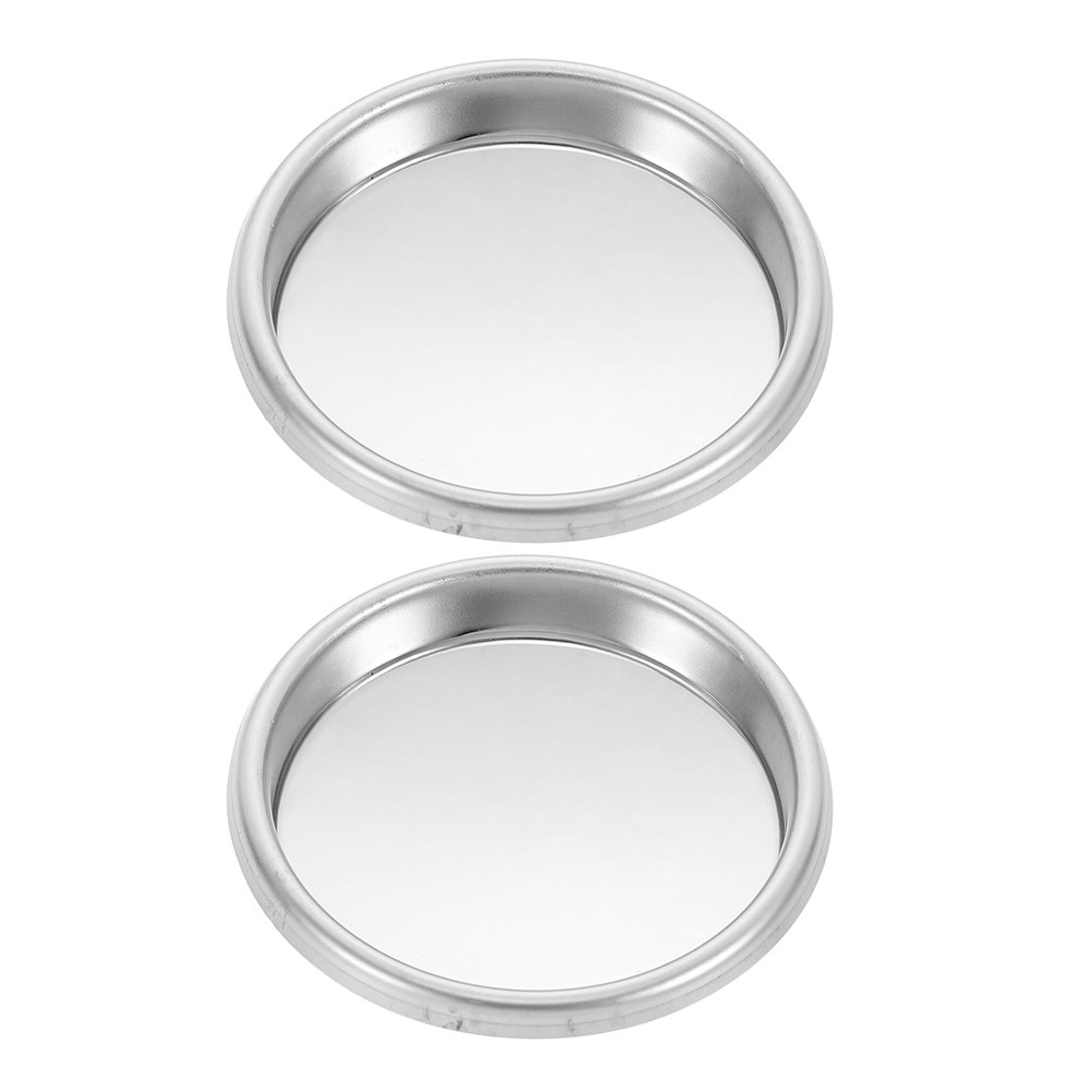 Blind Filter Disc - แผ่นกรองโลหะ 2 ชิ้นสำหรับเครื่องชงกาแฟ แผ่นกรองสำหรับล้างย้อน ช่วยทำความสะอาดได้อย่างมีประสิทธิภาพ ใช้ได้กับเครื่องชงเอสเพรสโซ