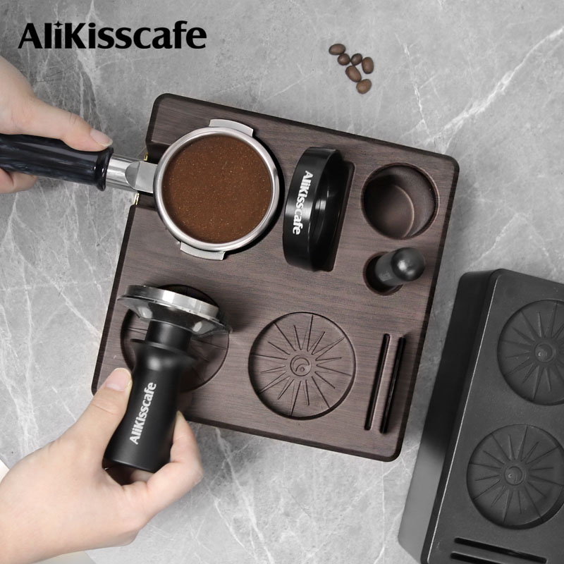 Coffee Equipment Tools - แท่นวางอุปกรณ์ชงกาแฟ ที่วางพอร์ทาฟิลเตอร์ ขนาด 51 มม. 54