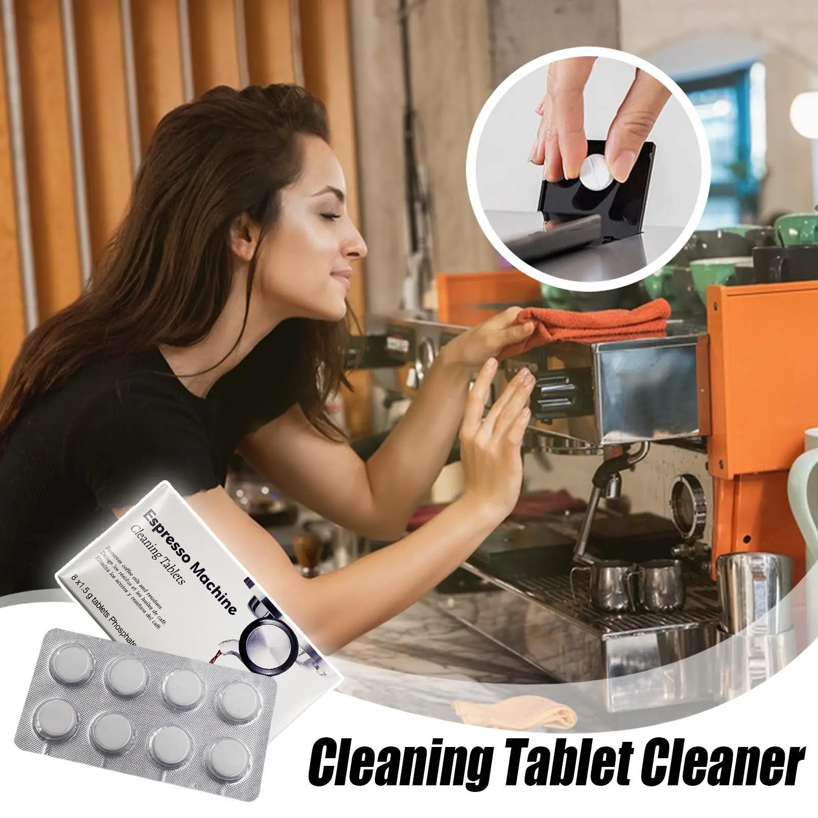 เม็ดทำความสะอาดเครื่องชงกาแฟเอ - Backflush Tablet Cleaner บทวิจารณ์และราคา