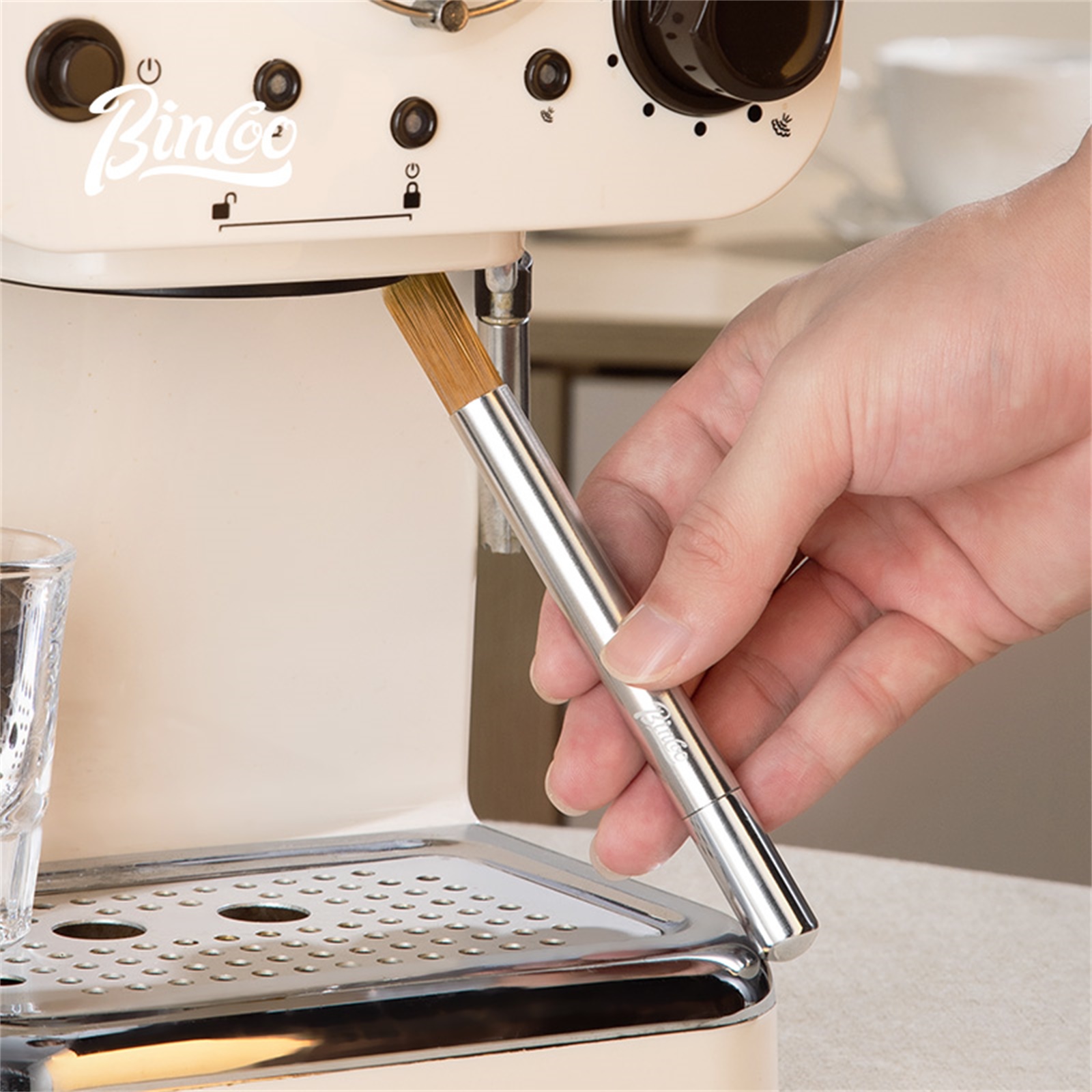 แปรงกาแฟ Bincoo เครื่องบด และเ - Coffee Equipment Cleaning Powder บทวิจารณ์และราคา