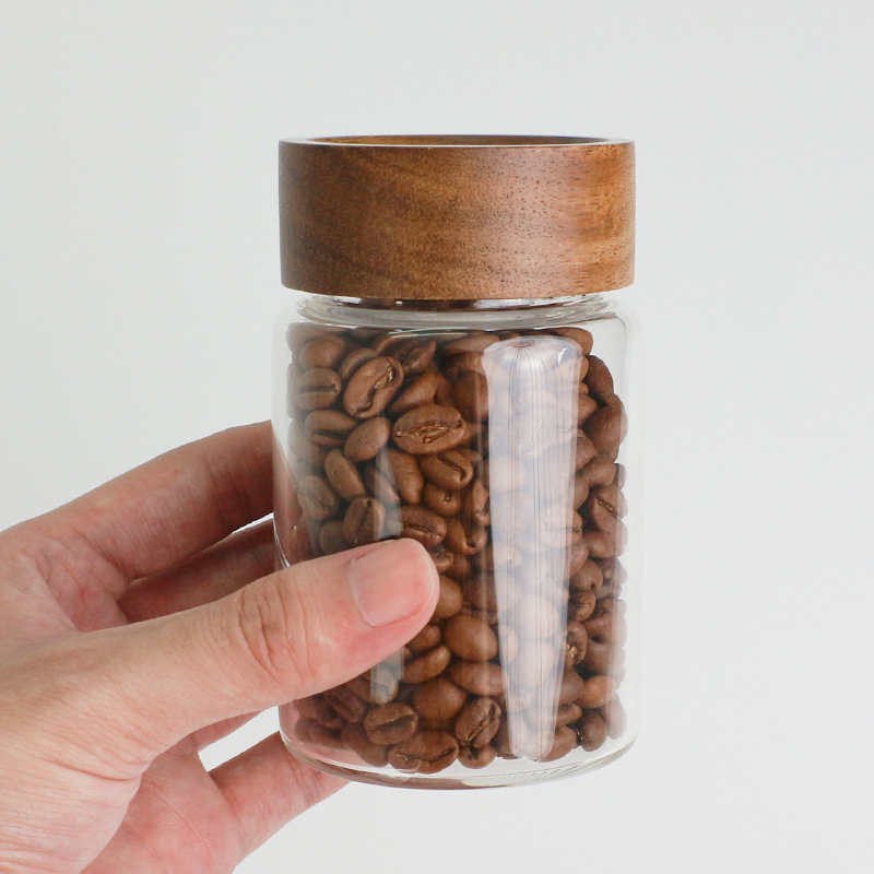 ภาชนะเก็บเมล็ดกาแฟแบบหลอดแก้วพ - Coffee Equipment Tools บทวิจารณ์และราคา