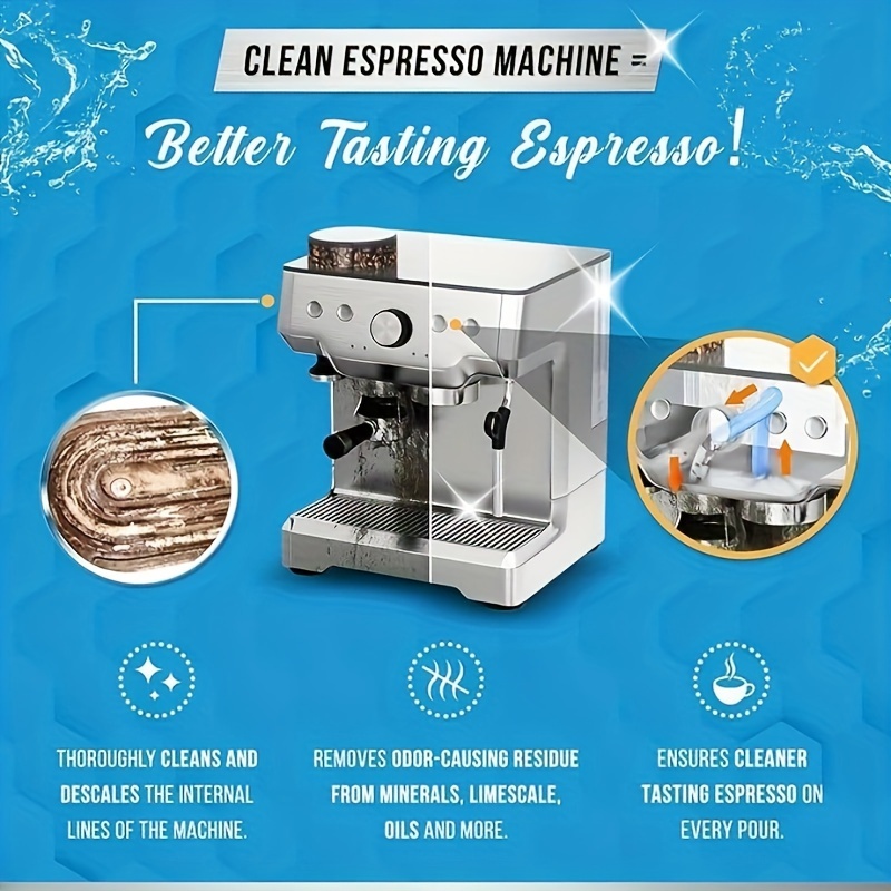 เม็ดทำความสะอาดเครื่องชงกาแฟเอ - Backflush Tablet Cleaner บทวิจารณ์และราคา