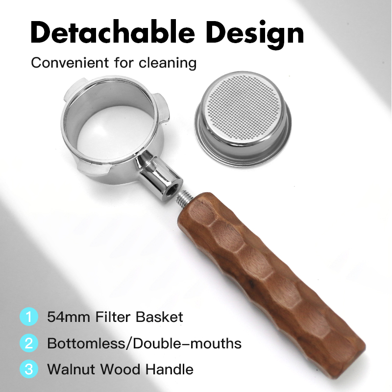 54 มม.Coffee Bottomless Portaf - Coffee Equipment Tools บทวิจารณ์และราคา